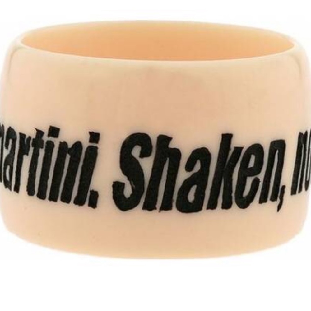 Jessica Kagan Cushman Martini Script Bracelet
